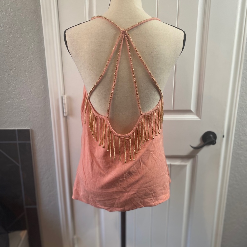 Strappy Beaded Tank
